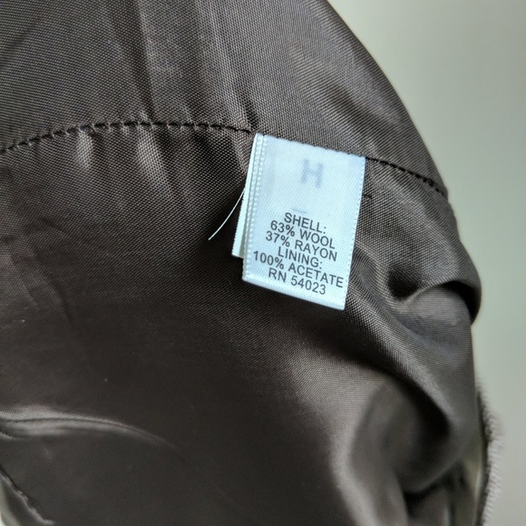 [Banana Republic] Wool Blend Wide Leg Trousers - Picture 8 of 8